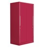 Slide N Store Pro Wardrobe 2 Door in Tex Blush Red Finish