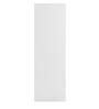 Slide Metal Sliding Door Wardrobe in Tex Bond White Colour