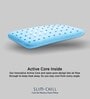 Slim Chill Memory Foam Cool Gel 17 x 26 Inch Sleeping Pillow (Pack of 2)