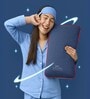 Slim Chill Memory Foam Cool Gel 17 x 26 Inch Sleeping Pillow