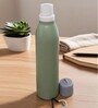 Green Slim Fit Stainless Steel Hydration Water Bottle with Carry Loop, 750 ml