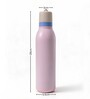 Pink Slim Fit Stainless Steel Hydration Water Bottle with Carry Loop, 750 ml