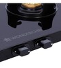 Wonderchef Slimline 2 Burner Glass Cooktop with 7mm Toughened Glass in Black Colour