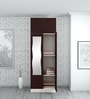 Slimline 2 Door Almirah (with Mirror) in Russet Colour