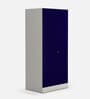 Slimline 2 Door Almirah in Textured Ultra Marine Blue Colour