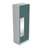 Slimline 2 Door M2 O2 Steel Almirah in Textured Sea Pine Colour