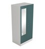 Slimline 2 Door M2 Steel Almirah in Textured Sea Pine Colour