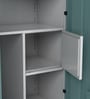 Slimline 2 Door M2 Steel Almirah in Textured Sea Pine Colour