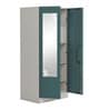 Slimline 2 Door M2 Steel Almirah in Textured Sea Pine Colour