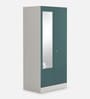 Slimline 2 Door M2 Steel Almirah in Textured Sea Pine Colour