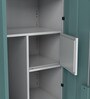 Slimline 2 Door O2 Steel Almirah in Textured Sea Pine Colour