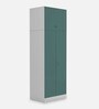Slimline 2 Door O2 Steel Almirah in Textured Sea Pine Colour