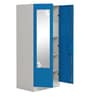 Slimline 2 Door Almirah In Blue Colour