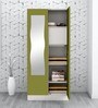 Slimline 2 Door Almirah In Green Colour