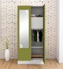 Slimline 2 Door Almirah In Green Colour
