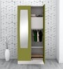 Slimline 2 Door Almirah In Green Colour