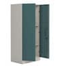 Slimline 2 Door Steel Almirah in Textured Sea Pine Colour