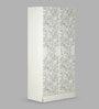 Slimline 2 Door Wardrobe with Locker & Drawer in Frost Grey Colour