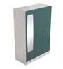 Slimline 3 Door M1 Steel Almirah in Textured Sea Pine Colour