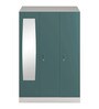 Slimline 3 Door M1 Steel Almirah in Textured Sea Pine Colour