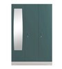 Slimline 3 Door M1 Steel Almirah in Textured Sea Pine Colour