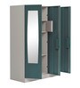 Slimline 3 Door M1 Steel Almirah in Textured Sea Pine Colour