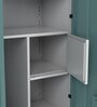 Slimline 3 Door M1 Steel Almirah in Textured Sea Pine Colour