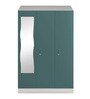 Slimline 3 Door M4 Steel Almirah in Textured Sea Pine Colour