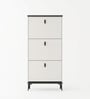 Slimline 3 Drawer Shoe Cabinet Organizer