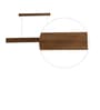 Slimline 36 Duo Brown Solid Wood Linear LED Hanging Light