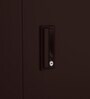 Slimline Blend Steel 3 Door Almirah in Russet Colour