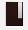 Slimline Blend Steel 3 Door Almirah in Russet Colour