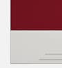 Slimline M4 Steel 3 Door Almirah in Textured Carmine Red Colour With Locker & Drawer