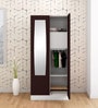 Slimline 2 Door Almirah (with Mirror) in Russet Colour