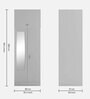 Slimline Metal 2 Door Almirah in Royal Ivory Colour