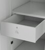 Slimline Metal 2 Door Almirah in Royal Ivory Colour
