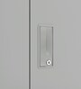 Slimline Metal 2 Door Almirah in Royal Ivory Colour