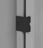 Slimline Metal 2 Door Almirah in Royal Ivory Colour