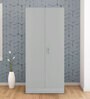 Slimline Metal 2 Door Almirah in Royal Ivory Colour