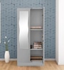 Slimline Metal 2 Door Almirah in Royal Ivory Colour Slimline Metal 2 Door Almirah in Royal Ivory Colour
