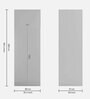 Slimline Metal 2 Door Almirah in Royal Ivory Colour Slimline Metal 2 Door Almirah in Royal Ivory Colour