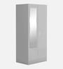 Slimline Metal 2 Door Almirah in Royal Ivory Colour Slimline Metal 2 Door Almirah in Royal Ivory Colour