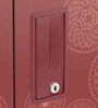 Slimline 2 Door Almirah in Russet & Copper Brown Colour