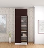 Slimline 2 Door Almirah in Russet Colour