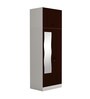 Slimline 2 Door Almirah (with Mirror) in Russet Colour