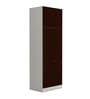Slimline 2 Door Almirah in Russet Colour