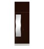 Slimline 2 Door Almirah (with Mirror) in Russet Colour