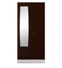Slimline 2 Door Almirah (with Mirror) in Russet Colour
