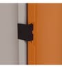 Slimline Metal 2 Door Almirah in Textured Marigold Colour