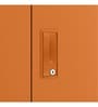 Slimline Metal 2 Door Almirah in Textured Marigold Colour